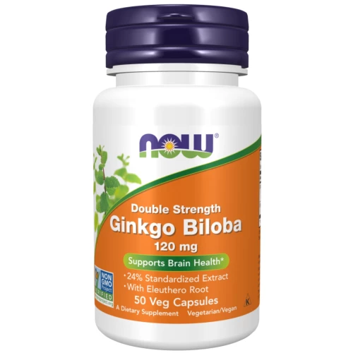 NOW - Ginkgo Biloba 120 mg - 50 kapsułek NOW - Ginkgo Biloba 120 mg - 50 kapsułek